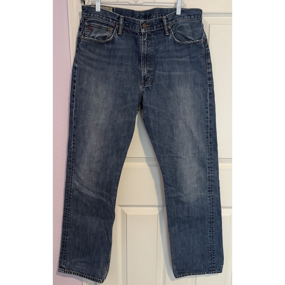 Polo Ralph Lauren Men's Jeans 36/34 '867 Classic' Straight Fit Morningside Wash